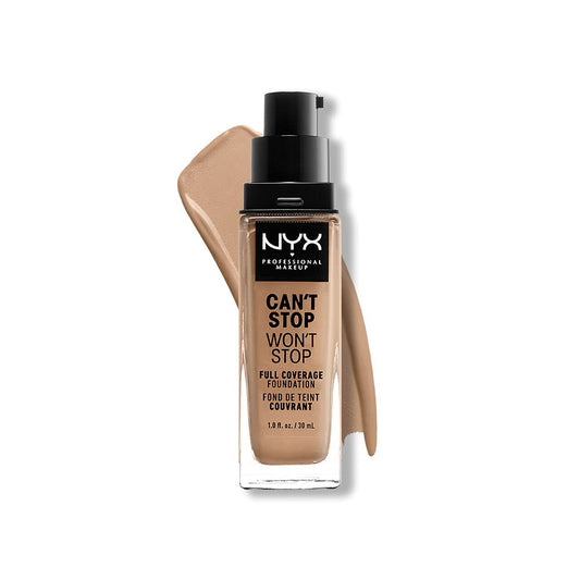 NYX Professional Makeup Can't Stop Won't Stop Full Coverage Foundation, Long ...