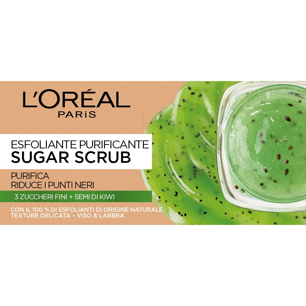 sugar scrub facial purifying exfoliating 50 ml