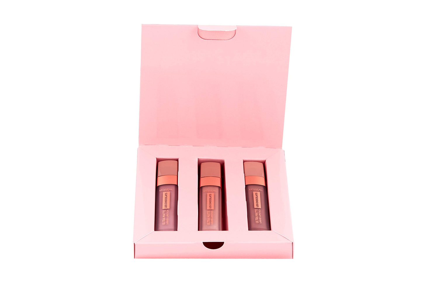 L’Oreal Paris Box of Chocolates Ultra-Matte Liquid Lip Giftset