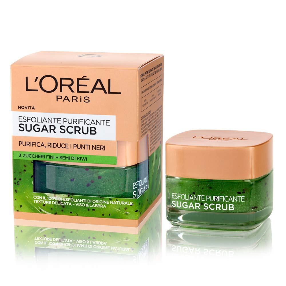 sugar scrub facial purifying exfoliating 50 ml