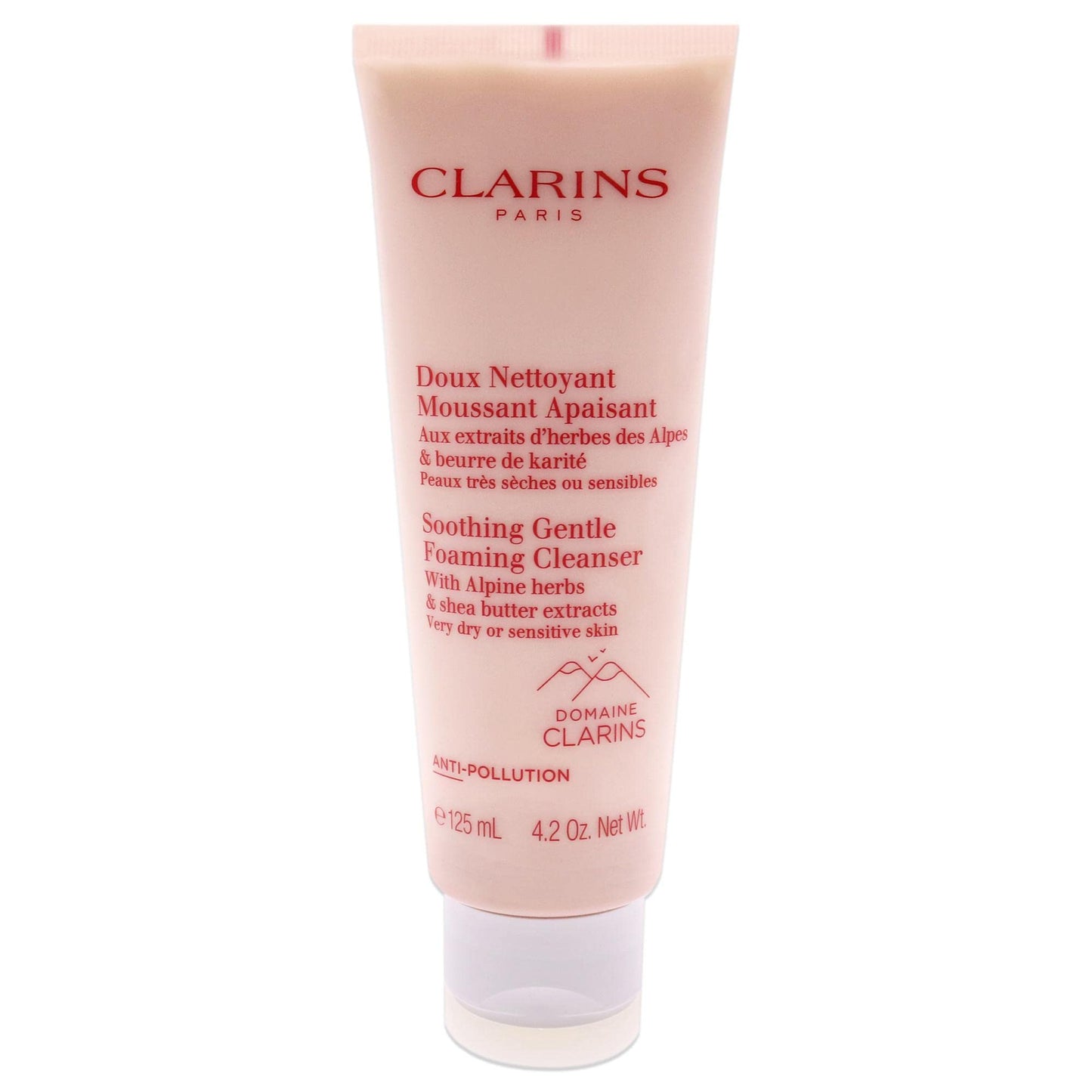 Clarins Doux Netyant Moussant Apaisant, 125 ml