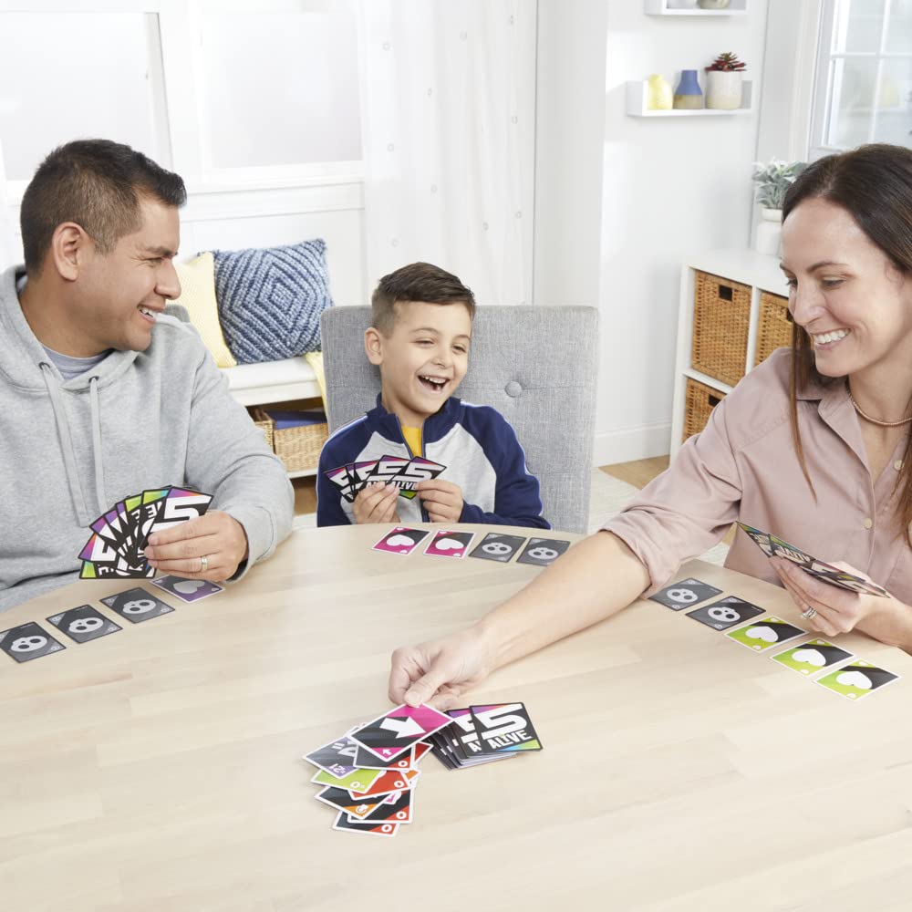 Hasbro Gaming 5 Alive Card Game, Kids Game, Fun Family Game for Ages 8 and Up...