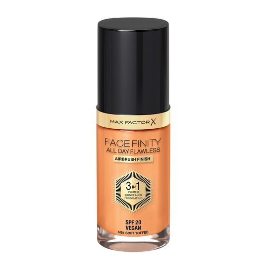 Max Factor Facefinity 3-in-1 All Day Flawless Liquid Foundation, SPF 20 - 84 ...