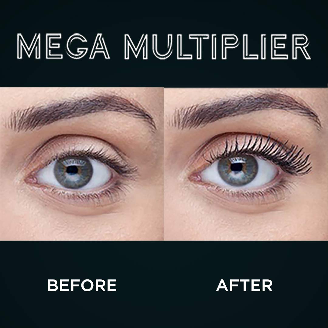 Revlon Mega Multiplier Mascara, Blackest Black