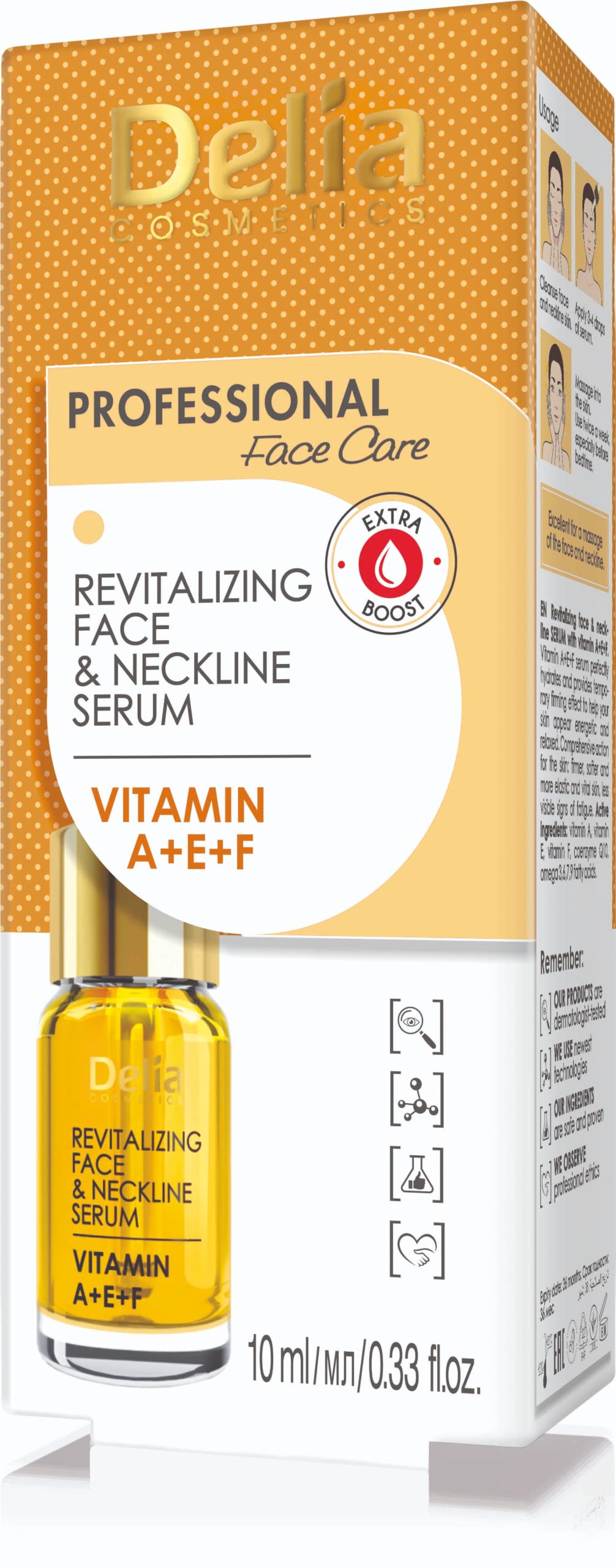 Delia Cosmetics - Vitamins A+E+F Serum - Intensive Anti-wrinkle & Revitalisin...