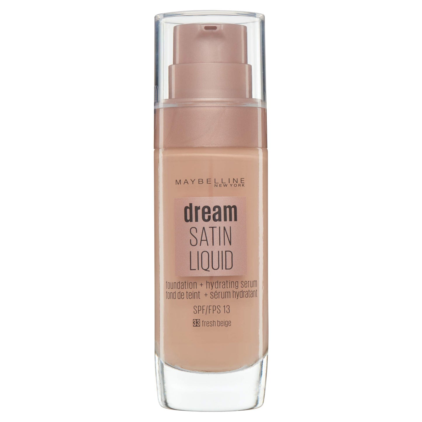 Maybelline Foundation, Dream Radiant Liquid Hydrating Foundation with Hyaluro...