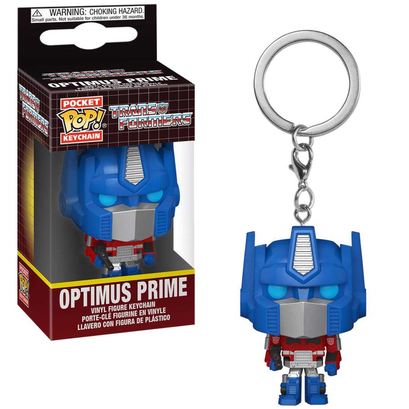 Funko 52154 POP Keychain: Transformers-Optimus Prime Collectible Toy, Multico...