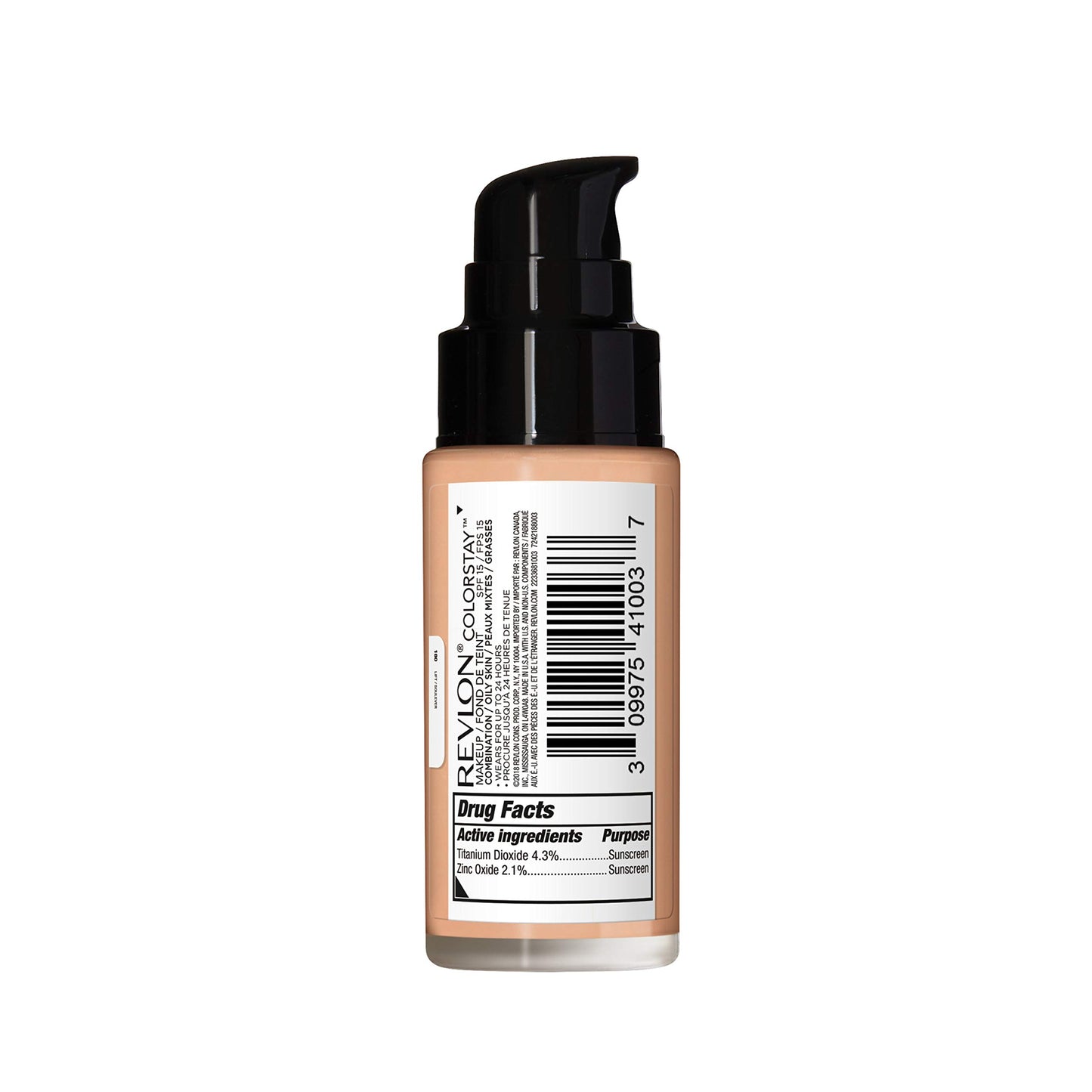 Revlon Colorstay Liquid Foundation Makeup for Combination/Oily Skin SPF 15, L...