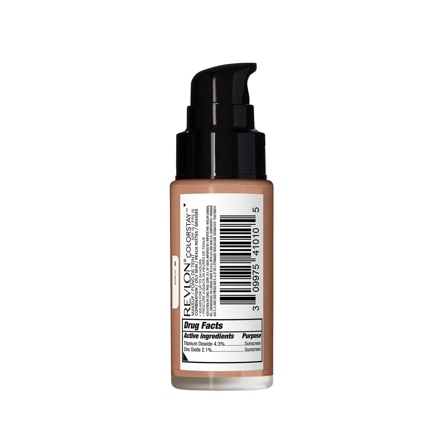 Revlon Colorstay Liquid Foundation Makeup for Combination/Oily Skin SPF 15, L...