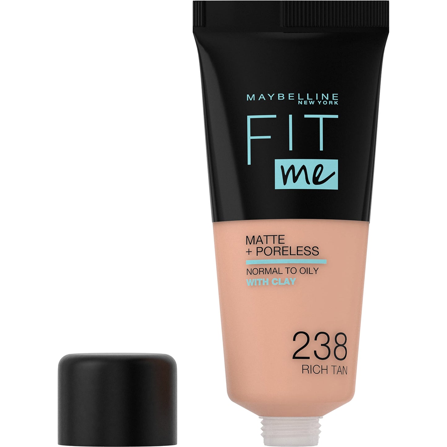 Maybelline Fit Me Foundation, Matte & Poreless, Full Coverage Blendable Norma...