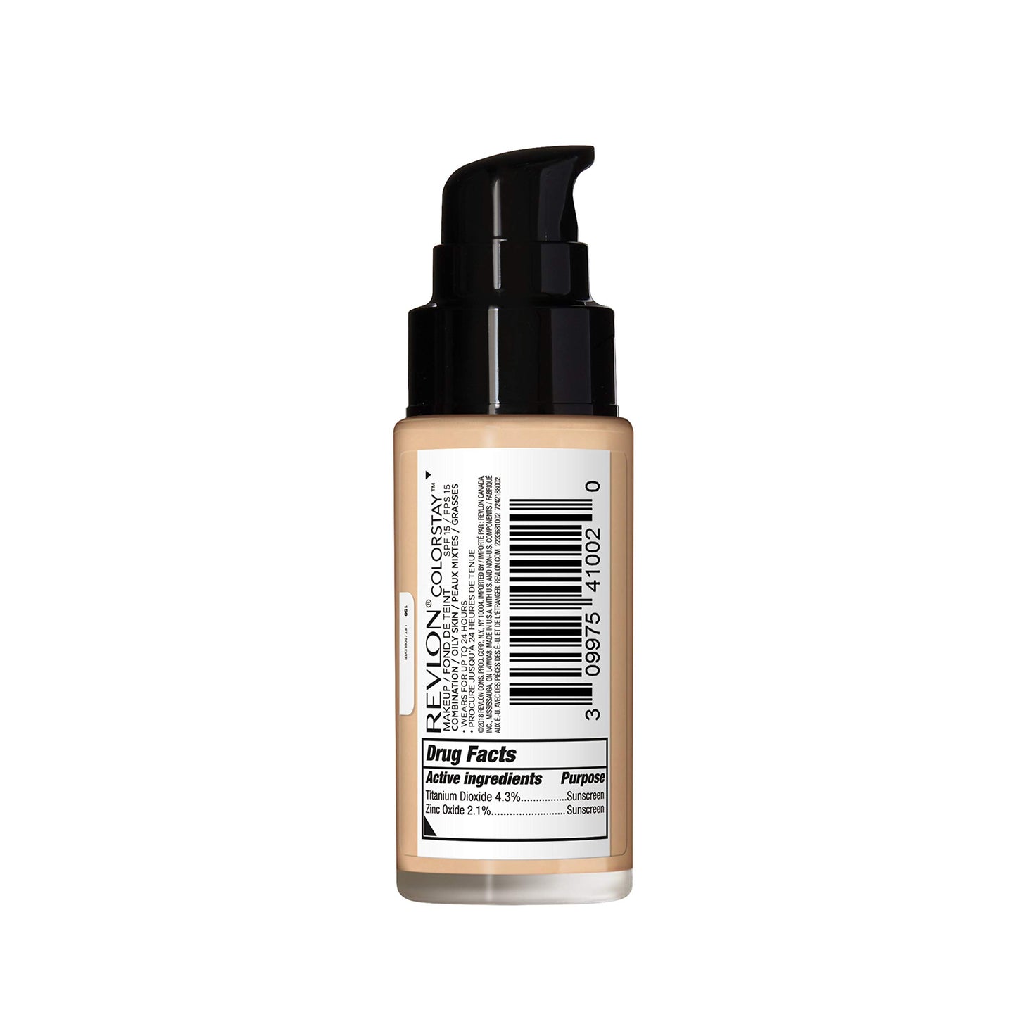 Revlon Colorstay Liquid Foundation Makeup for Combination/Oily Skin SPF15 Med...