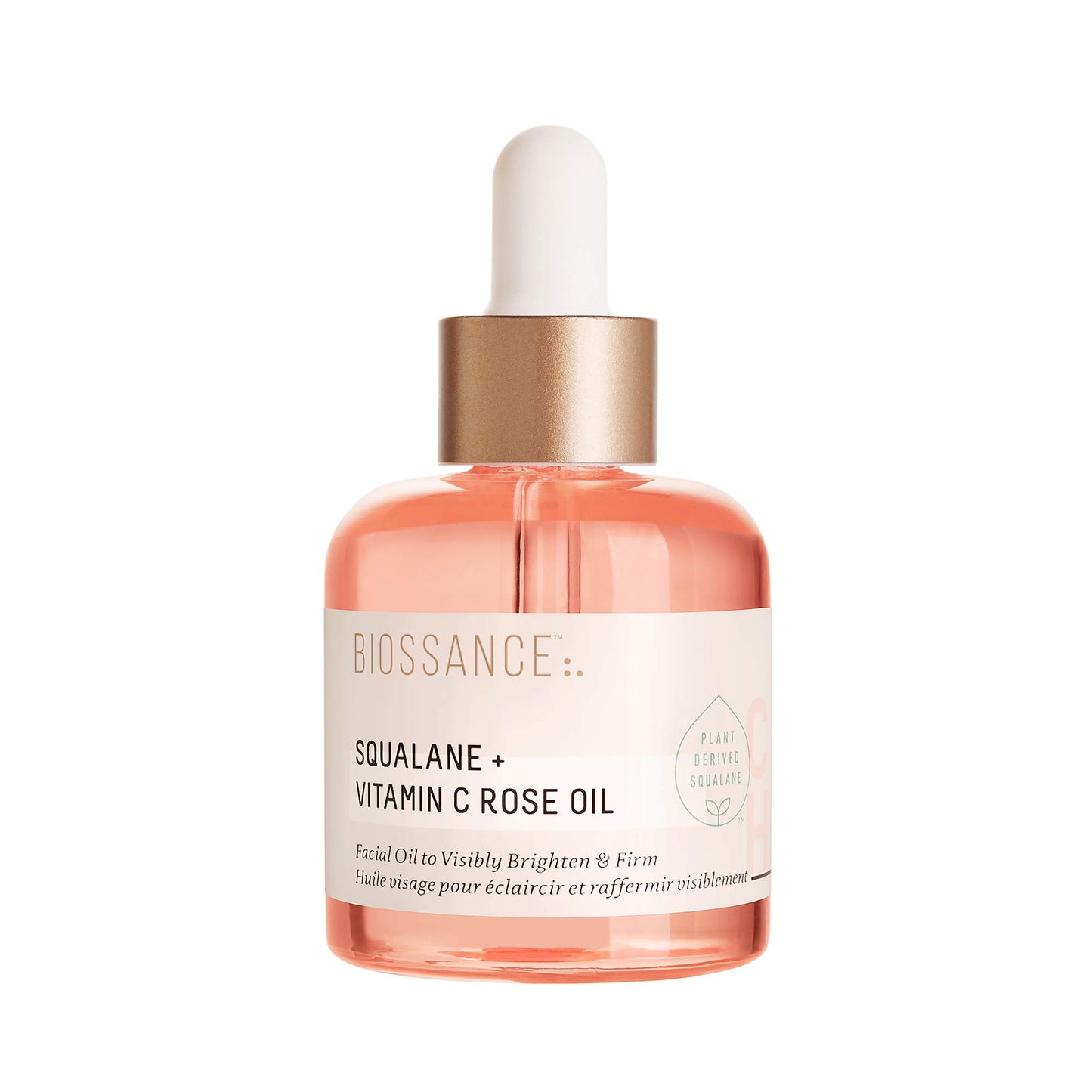 Biossance Squalane + Vitamin C Rose Oil